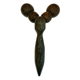 Masážní válec z kokosového dřeva - veliký